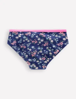 Bas de bikini à motif