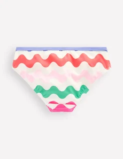 Bas de bikini à motif