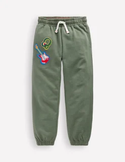 Bas de jogging à écussons