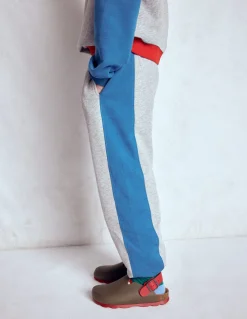 Bas de jogging colourblock resserré aux chevilles