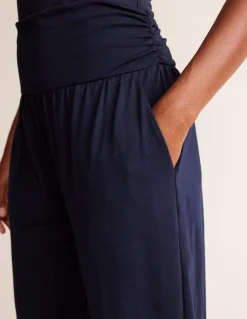 Bas de jogging sarouel en jersey