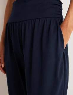 Bas de jogging sarouel en jersey