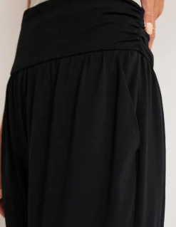 Bas de jogging sarouel en jersey