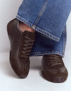 Baskets Delphine à semelles fines