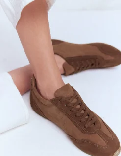 Baskets Delphine à semelles fines