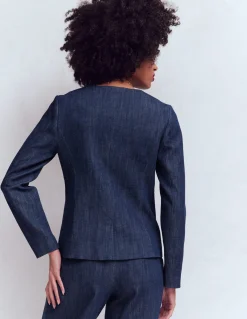 Blazer Hampstead en sergé de coton