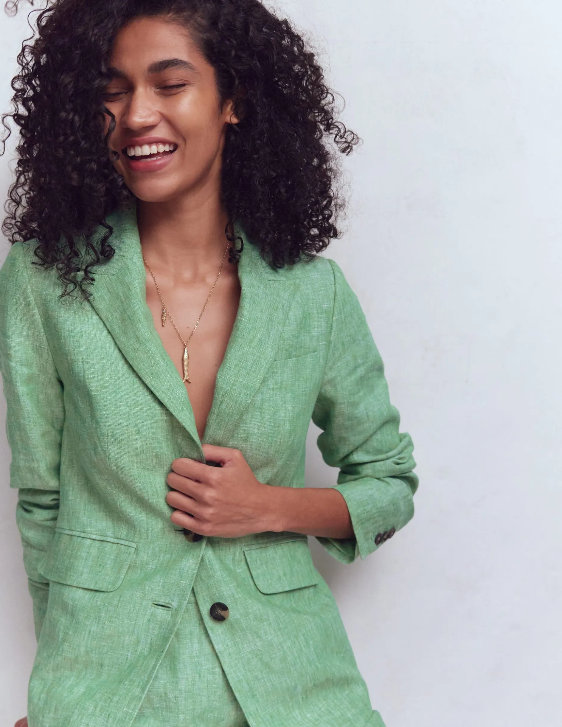 Blazer Stamford en lin