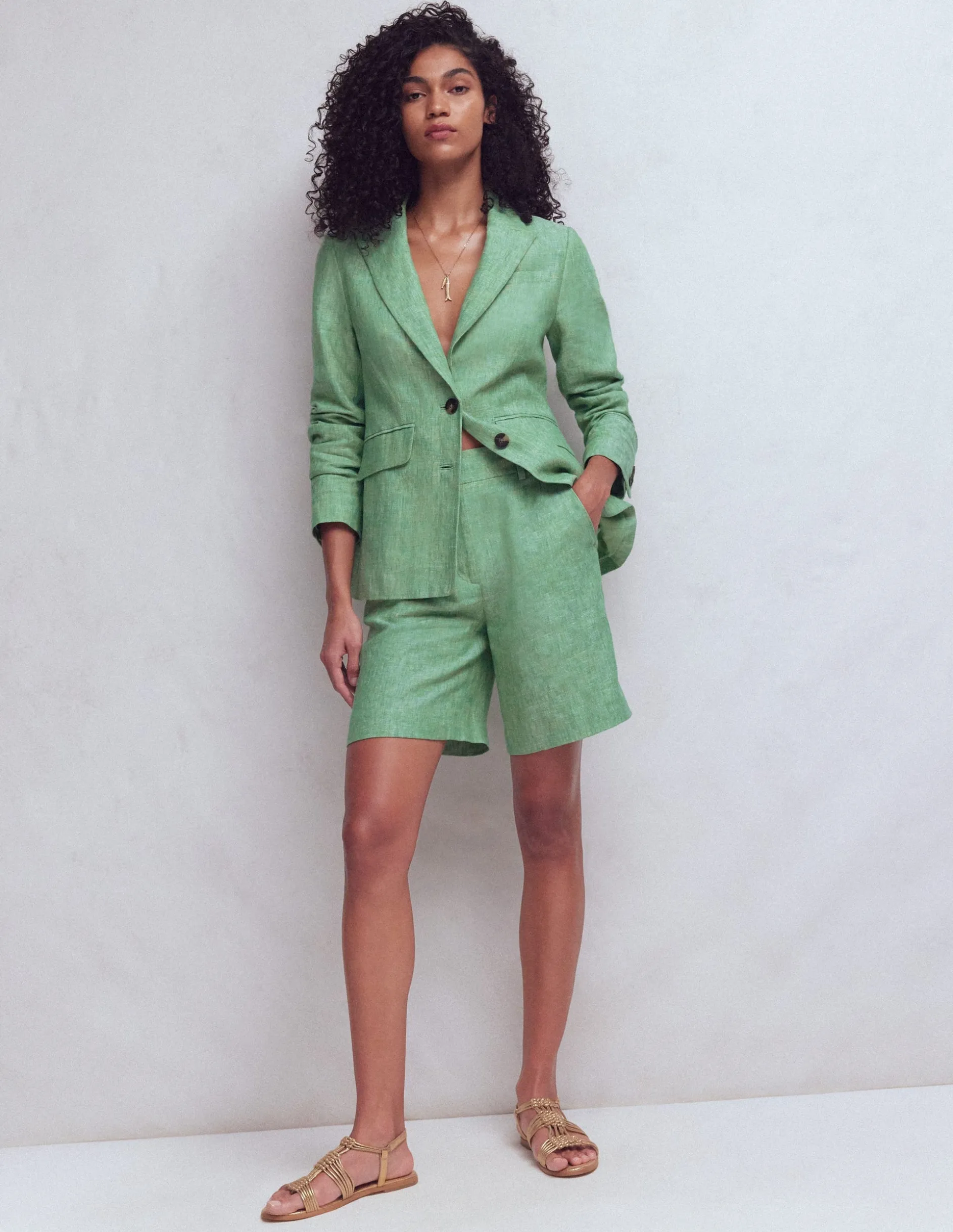 Blazer Stamford en lin