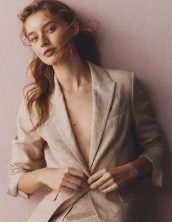 Blazer Woodbridge en lin