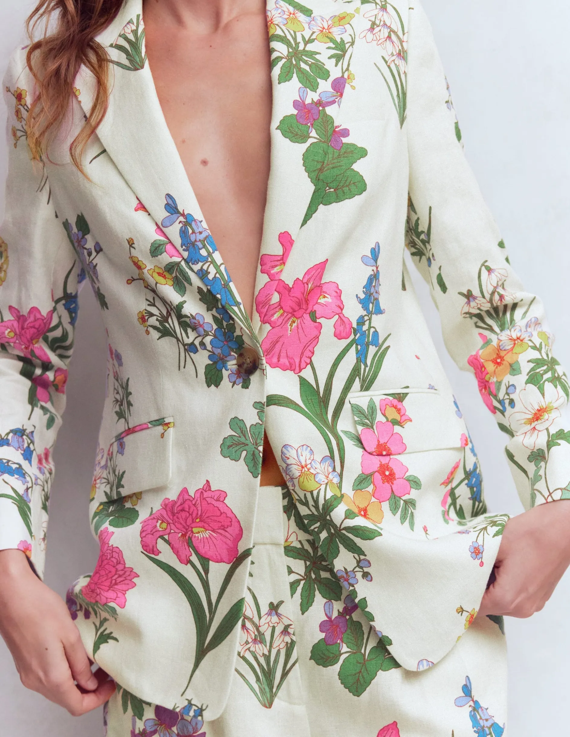 Blazer Woodbridge en lin