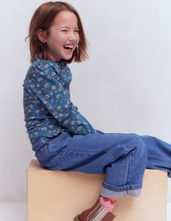 Blouse en jersey à smocks