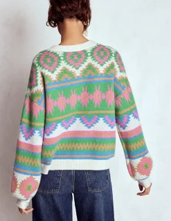 Cardigan Abi en jacquard