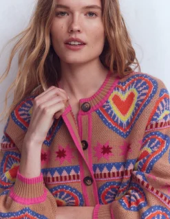 Cardigan Abi en jacquard