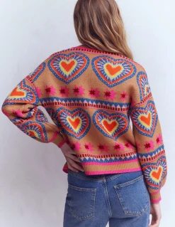 Cardigan Abi en jacquard