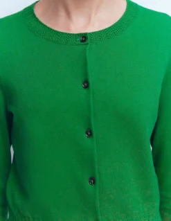 Cardigan court Emilia en coton