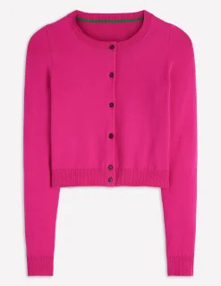 Cardigan court Emilia en coton