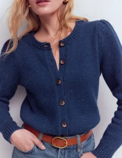 Cardigan Davina à manches bouffantes