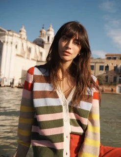 Cardigan décontracté Lucy en coton