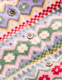 Cardigan Edie à motif jacquard