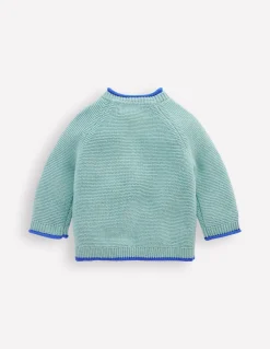 Cardigan en coton avec logo