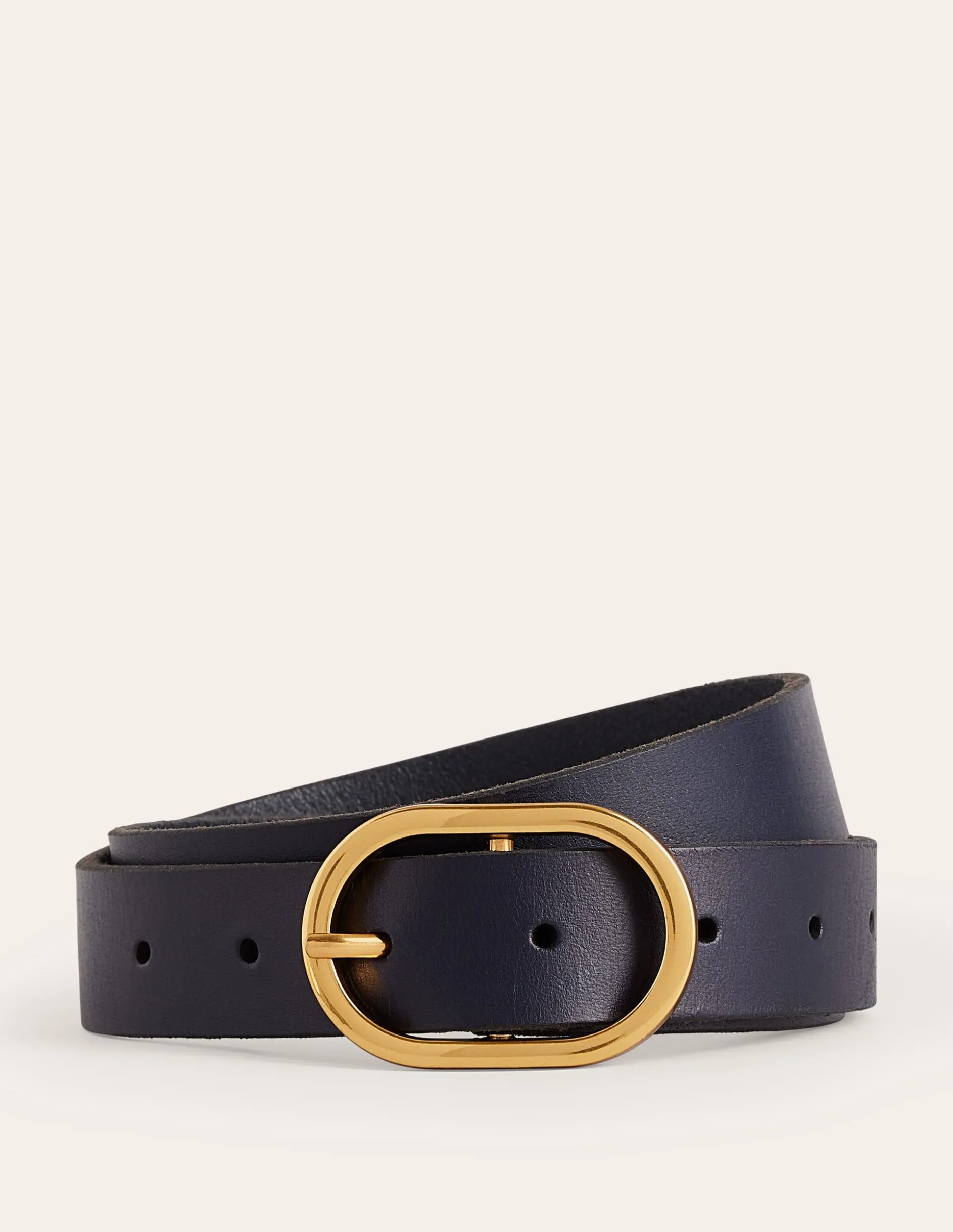 Ceinture classique en cuir
