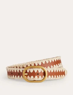 Ceinture intemporelle au point roulé