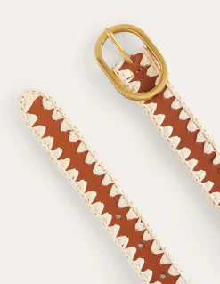 Ceinture intemporelle au point roulé