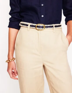 Ceinture intemporelle au point roulé