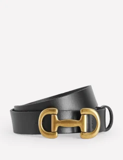 Ceinture Iris à mors en cuir
