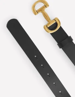 Ceinture Iris à mors en cuir