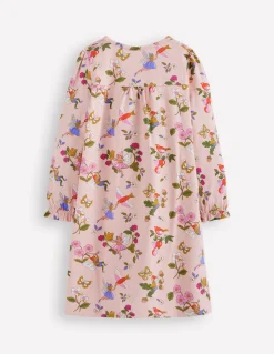 Chemise de nuit imprimée à manches longues