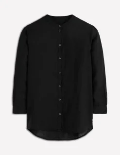 Chemise longue en lin