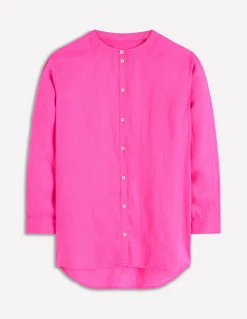 Chemise longue en lin