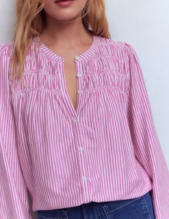 Chemise Mya smockée en jersey