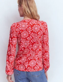 Chemise Mya smockée en jersey