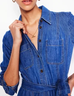 Collier avec pendentif fin en T