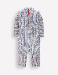 Combinaison de surf à protection solaire fille