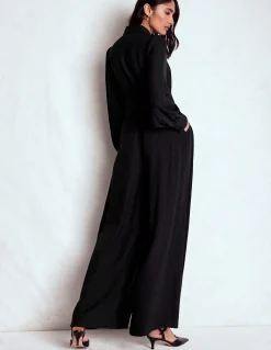 Combinaison palazzo boutonnée