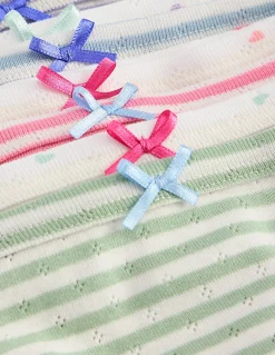 7 culottes en pointelle