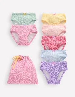 7 culottes en pointelle