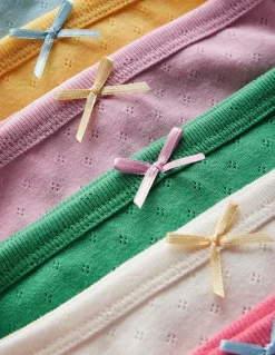 7 culottes en pointelle