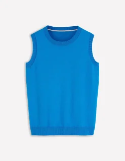 Débardeur à col rond Emilia en coton