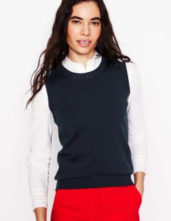 Débardeur à col rond Emilia en coton