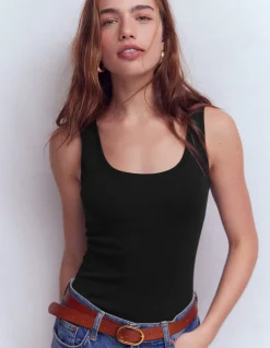 Débardeur essentiel à col U