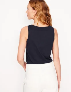 Débardeur flammé à col V