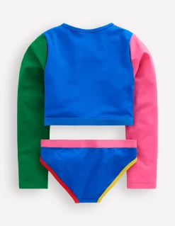 Ensemble avec haut de plage court