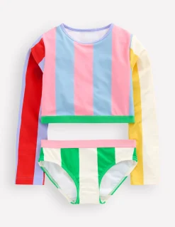 Ensemble avec haut de plage court