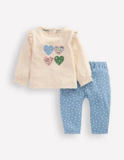 Ensemble avec logo pour filles