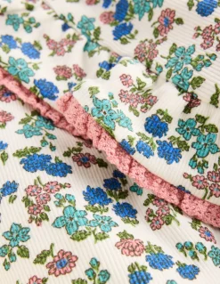 Ensemble avec tunique côtelée