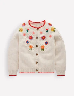 Gilet brodé en coton